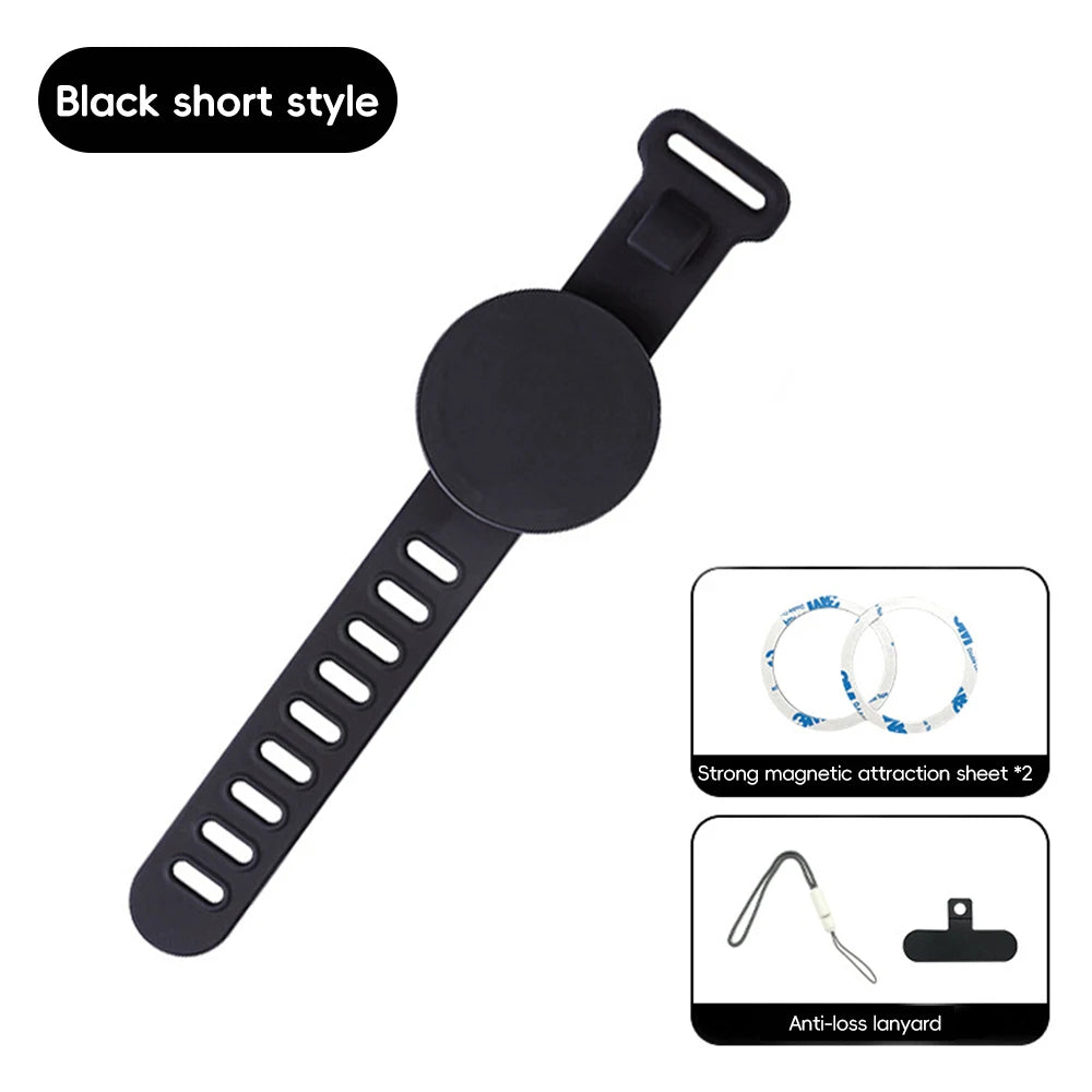 For Magsafe Magnetic Wrist Band Holder Two-Sided Magnet Mobile Phone Holder for Magsafe Iphone Accessories Sports