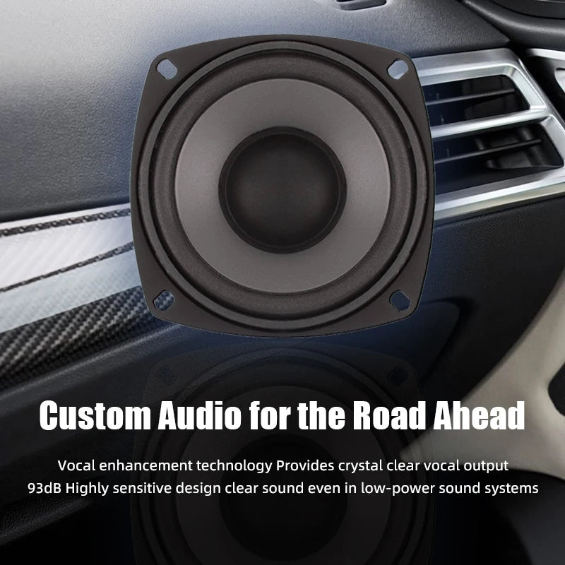 4/5/6 Inch Car Speaker Universal HiFi Coaxial Car Stereo Speaker Full Range Frequency Automotive Audio Music Stereo Subwoofer