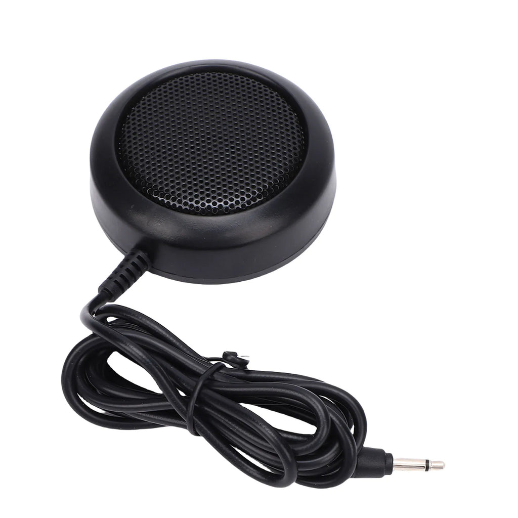 Car Radio External Speaker Fit for YAESU FT-1802M FT-1807M FT-1900R FT-1907R FT-7800R Round 3.5mm Plug 1W CB External Speaker