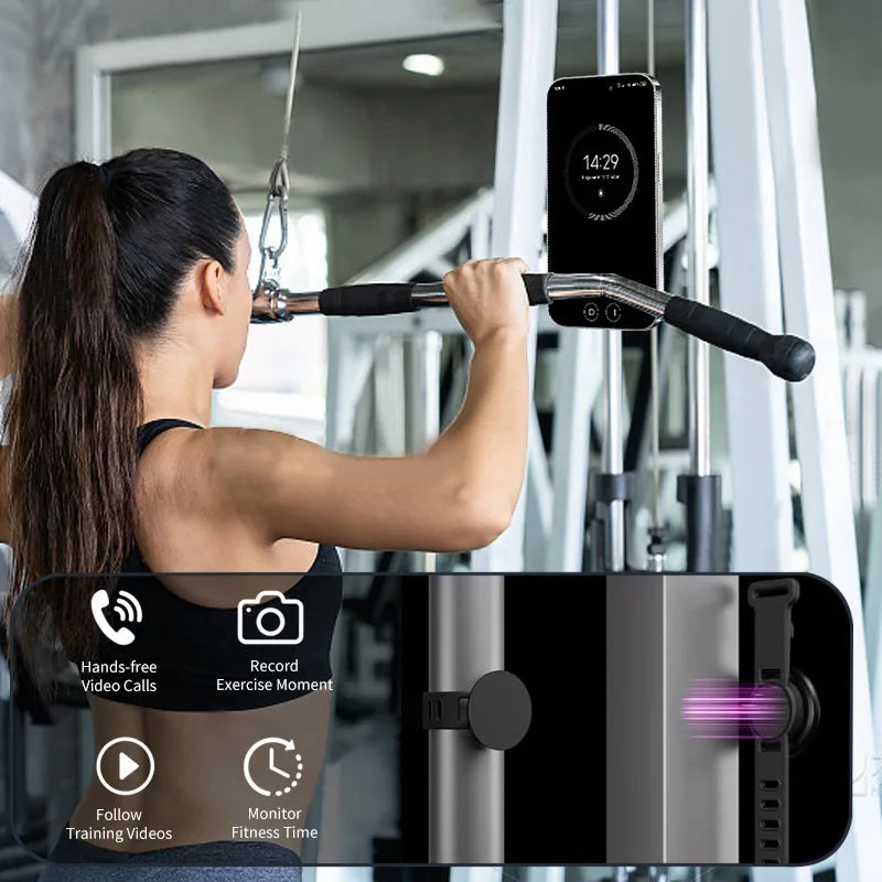 Two-sided Magnet Wrist Band Holder Wristband Hands Free Magnetic Phone Stand Holder Mount For Magsafe iPhone Accessories Sports
