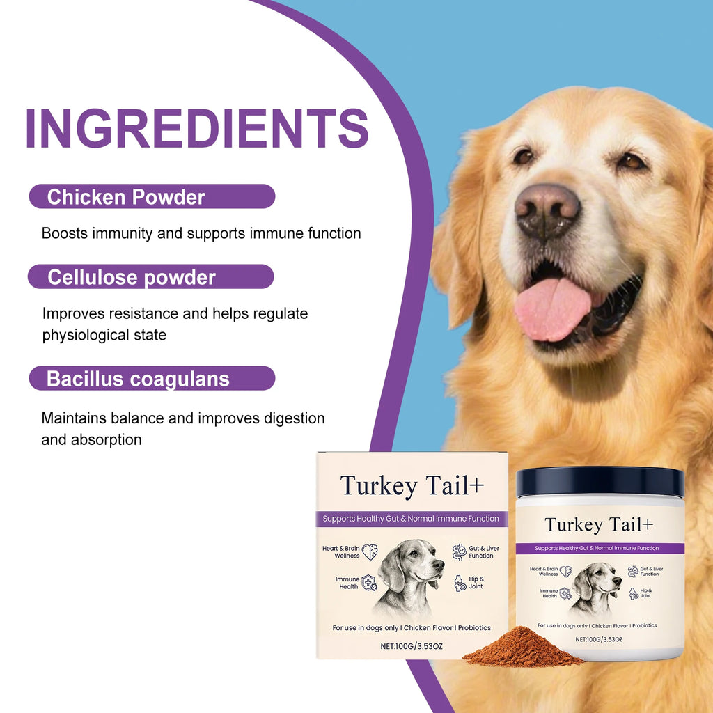 Pet Nutritional Powder - Gentle, Nourishing, Soothing, Hydrating, Revitalizing and Fortifying for Daily Canine Body Care