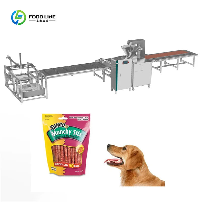 FOODLINE Customized  Pet Cold Press Pellet Machine Proprietary Technology Production Line Complete Pet Food Equipment