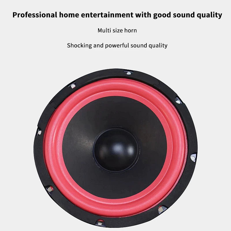 5/6/8/10 Inch Car Speakers HiFi Coaxial Subwoofer Music Full Range Frequency Car Stereo Speaker For Universal Car Home Audio