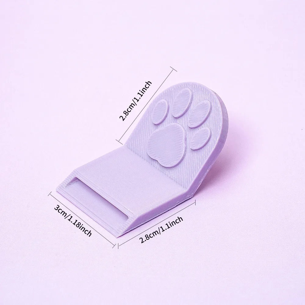 Cute Cat Paw Pet Food Can Opener Easy Ring Pull Opener Tool for Cat Dog Canned Food Protect Nails Ergonomic Kitchen Accessories
