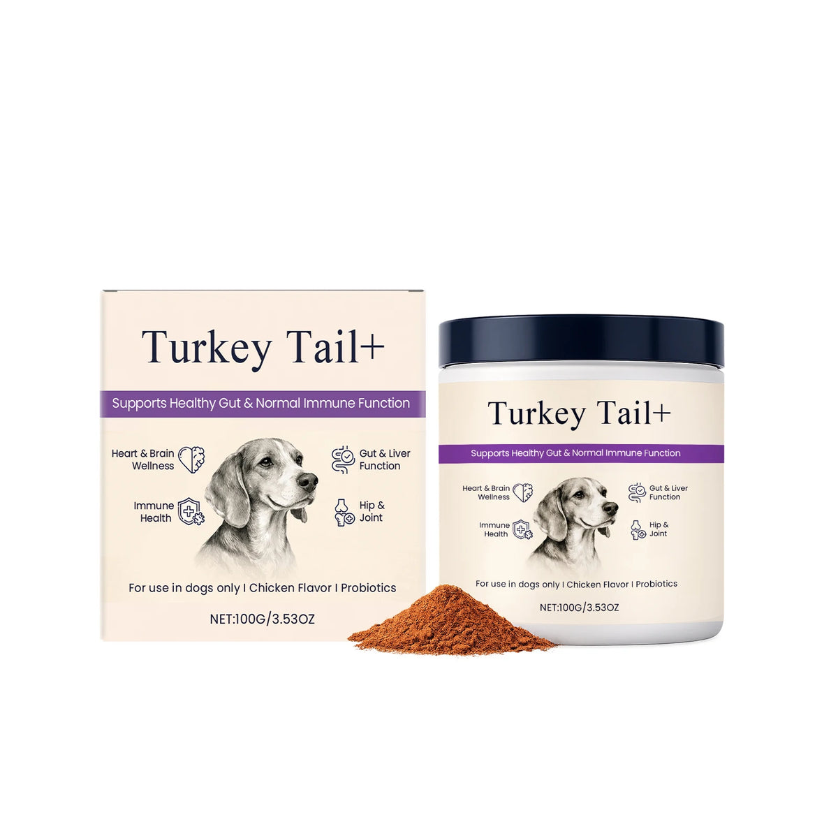 Pet Nutritional Powder - Gentle, Nourishing, Soothing, Hydrating, Revitalizing and Fortifying for Daily Canine Body Care