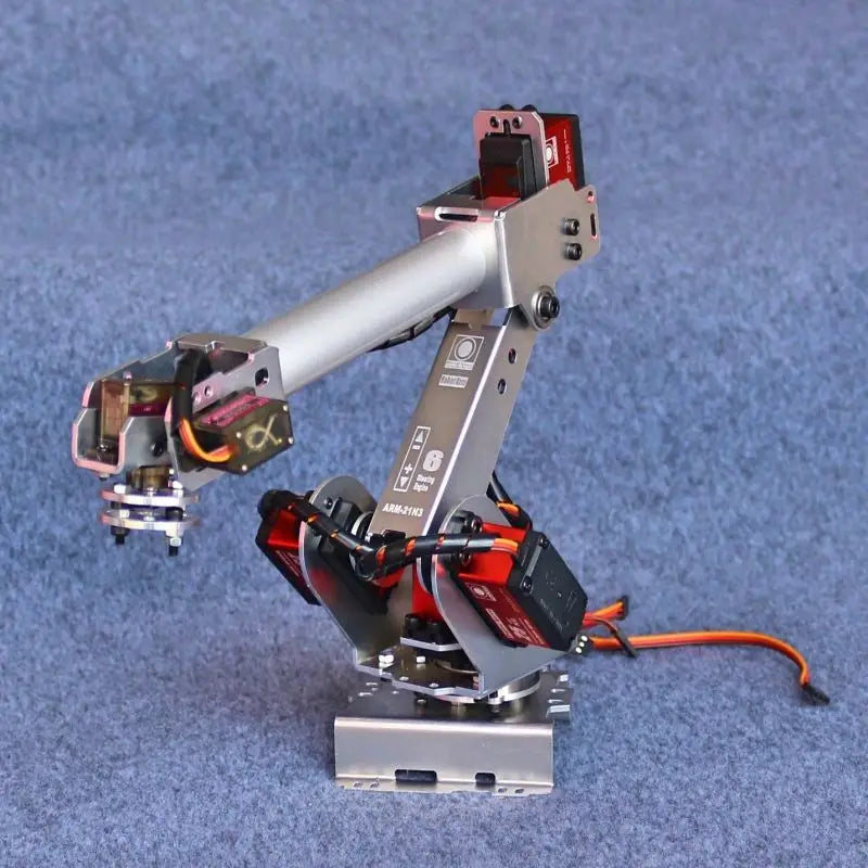 6 DOF Robot Arm Industrial Robotic Arm With 20KG/25Kg Digital Servos For Raspberry For Arduino Robot DIY Kit Programmable Robot