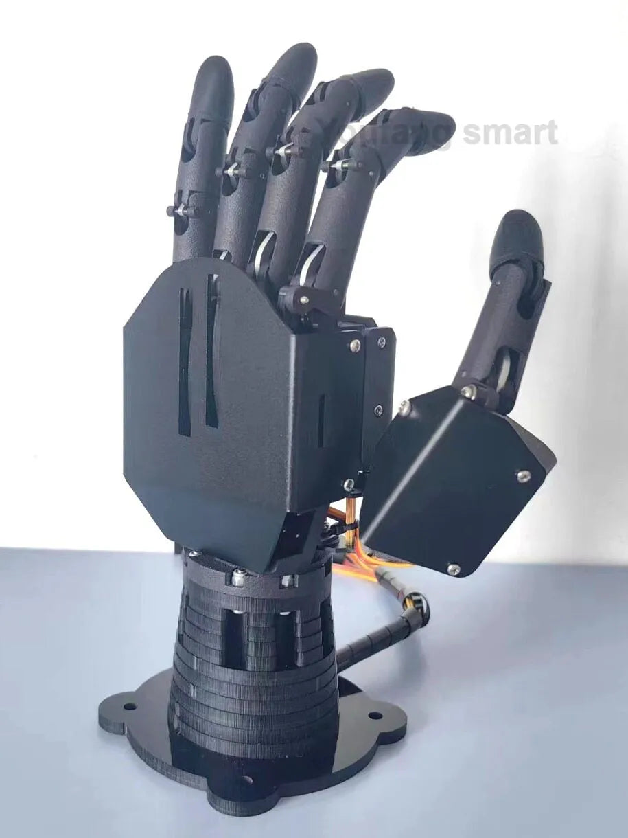 6 Dof Robotic Hand Big Bionic Palm 5 Fingers Left/Right Hand For Arduino For Raspberry Pi Robot Programmable Scientific Project