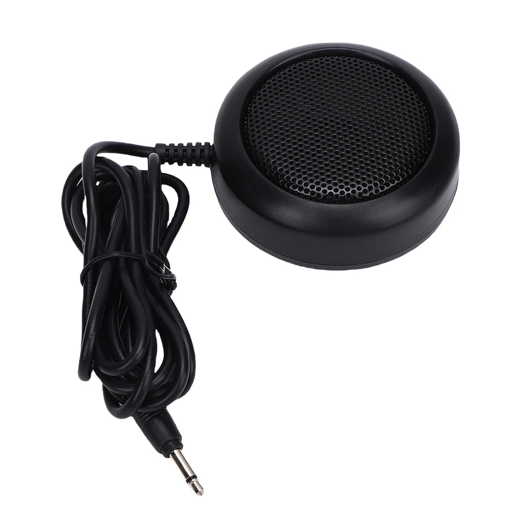 Car Radio External Speaker Fit for YAESU FT-1802M FT-1807M FT-1900R FT-1907R FT-7800R Round 3.5mm Plug 1W CB External Speaker