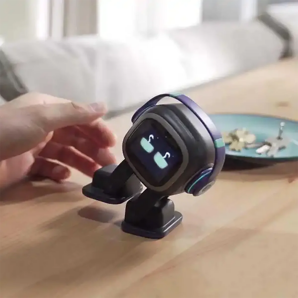 AI EMO Smart Companion Robot Toy with Voice Recognition for Emotional Communication Electronic Pet for Kids And Adults