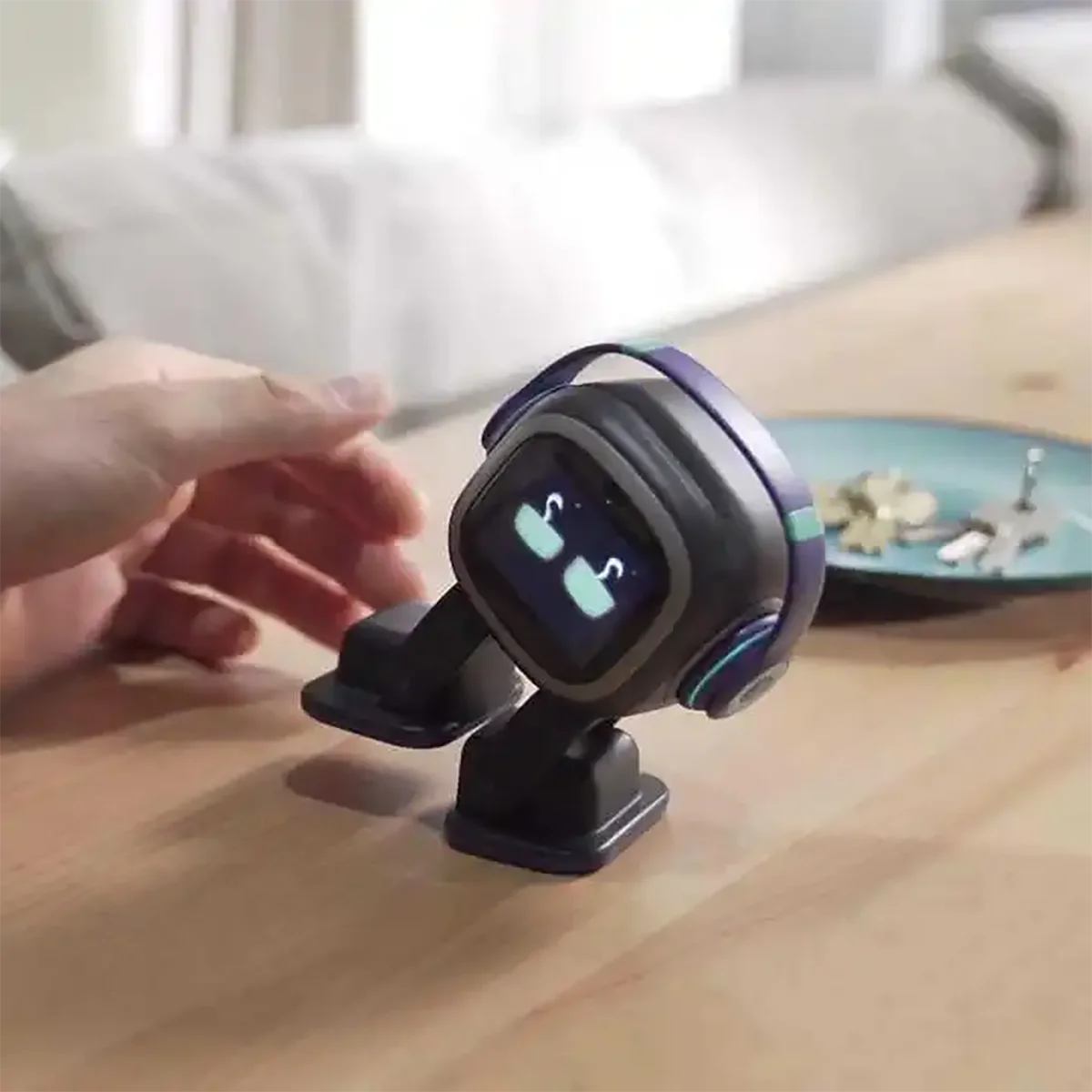 AI EMO Smart Companion Robot Toy with Voice Recognition for Emotional Communication Electronic Pet for Kids And Adults