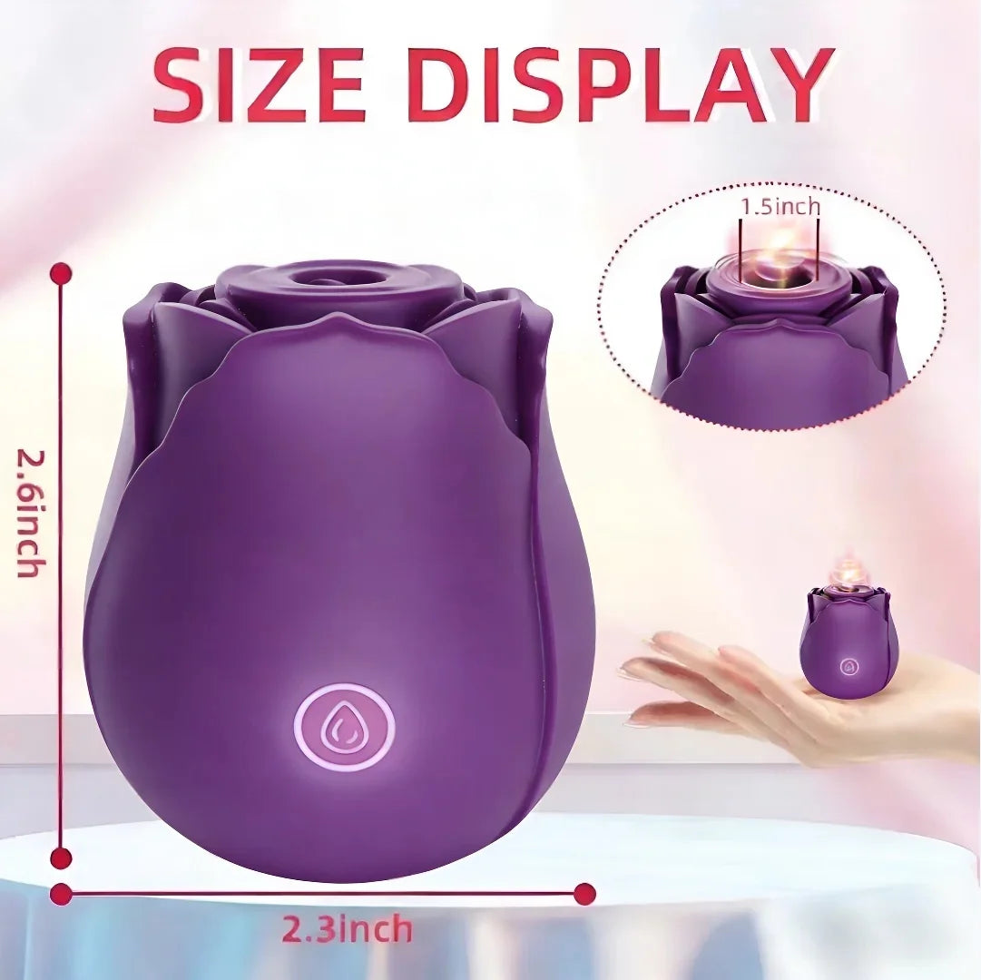 Powerful Sucking Vibrator for Women Vacuum Clitoris Stimulator Female Oral Nipple Clit Sucker Vibrating Adults Sex Rose Toys 18+