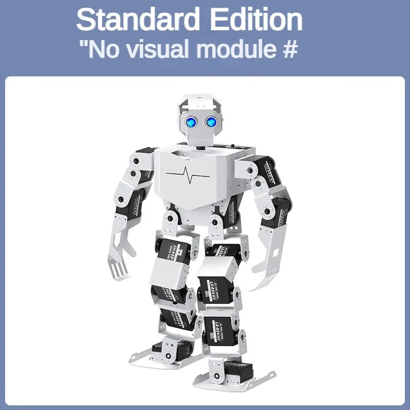 17 Dof Humanoid Robot Supports AI Vision Voice Interaction Singing Educational Programming DIY Kit For Arduino or Scratch Python