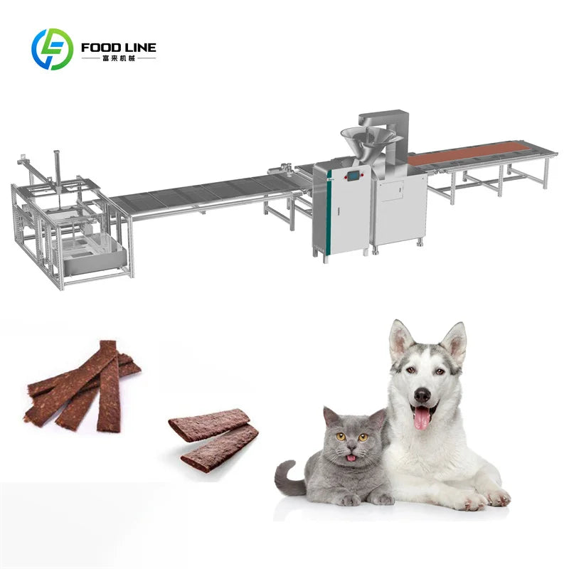 FOODLINE Customized  Pet Cold Press Pellet Machine Proprietary Technology Production Line Complete Pet Food Equipment