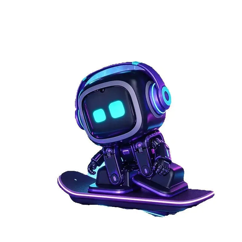 New AI EMO Robot Companion - Smart Desktop Pet with Large Model Access, Interactive Emotional Robot with Dancing