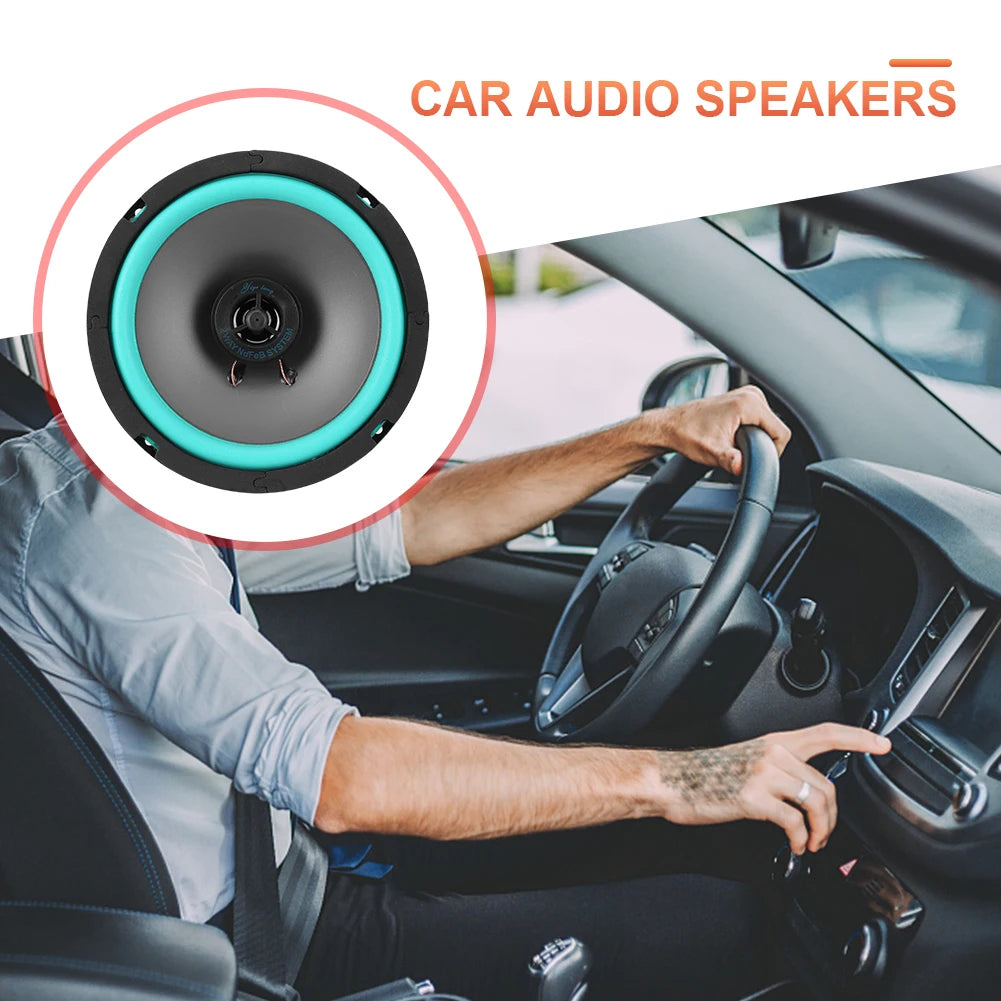 4/5/6.5 Inch Car Speaker 100/160W HiFi Coaxial Subwoofer Universal Automotive Audio Music FullRange Frequency Car Stereo Speaker