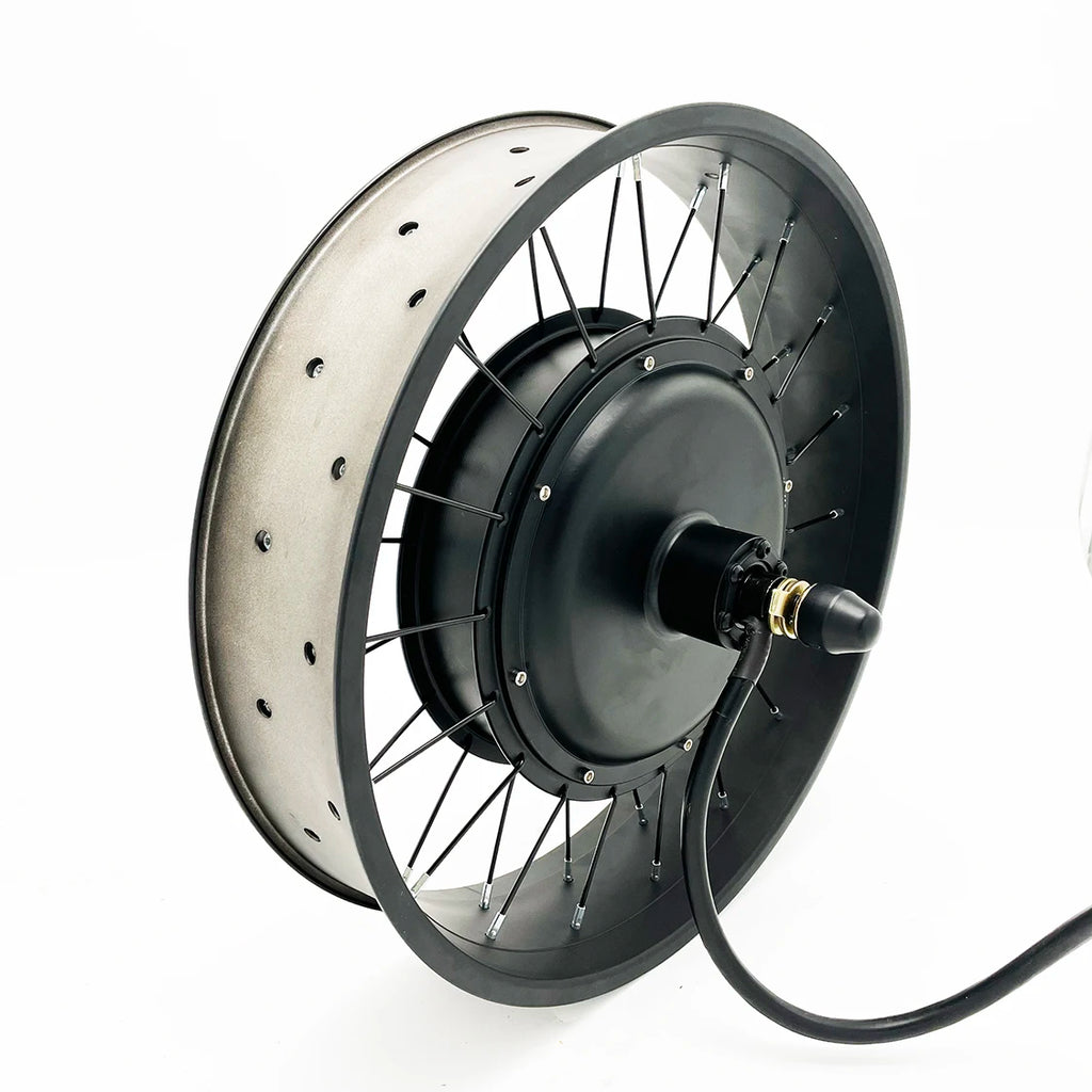 eBike 48V-72V 20/24/26x4.0" 3000W High Power Speed Fat Wheel Conversion Kits with 60A Controller