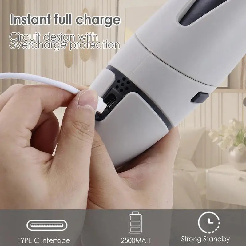 10-in-1 Electric Cleaning Brush Household Cleaning Brush Multifunctional Bathroom Cleaning Toilet Cleaning With LED Screen