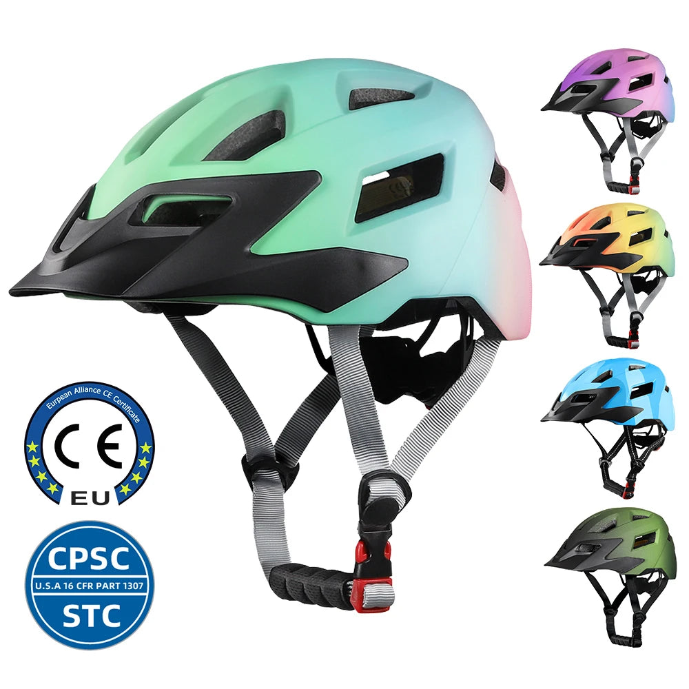 Kids Helmet for Children Bicycle Safety Cycling Boys Girls Outdoor Sports Protection Cap MTB Balance Bike Roller Skating Helmets