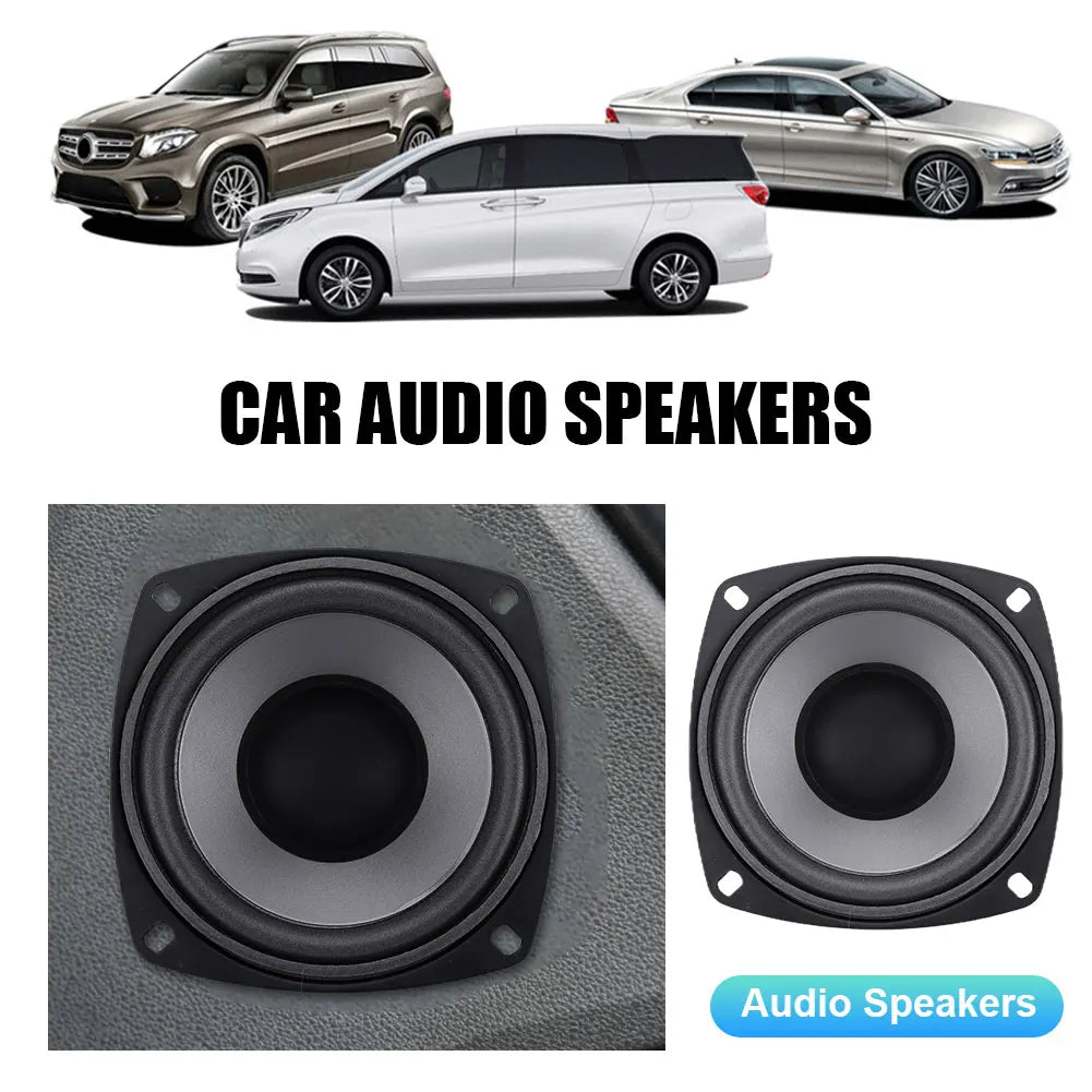 4/5/6 Inch Car Speaker Universal HiFi Coaxial Car Stereo Speaker Full Range Frequency Automotive Audio Music Stereo Subwoofer