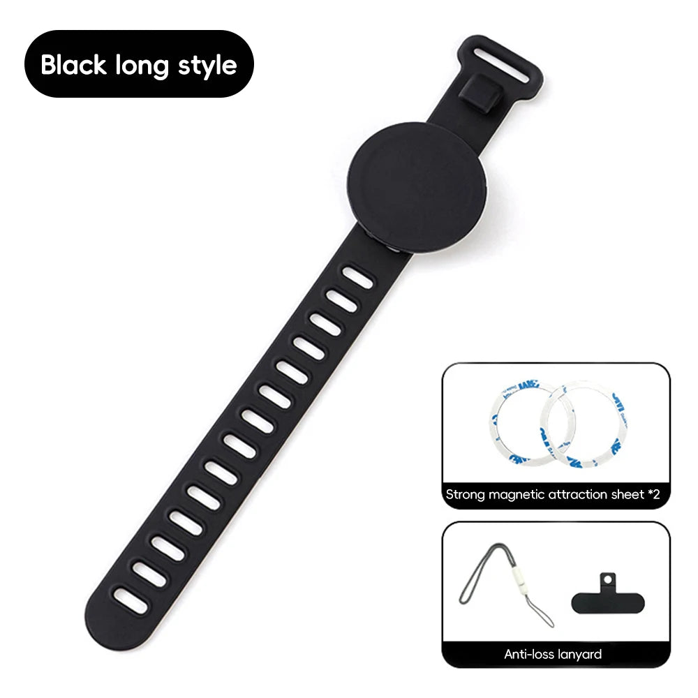 For Magsafe Magnetic Wrist Band Holder Two-Sided Magnet Mobile Phone Holder for Magsafe Iphone Accessories Sports