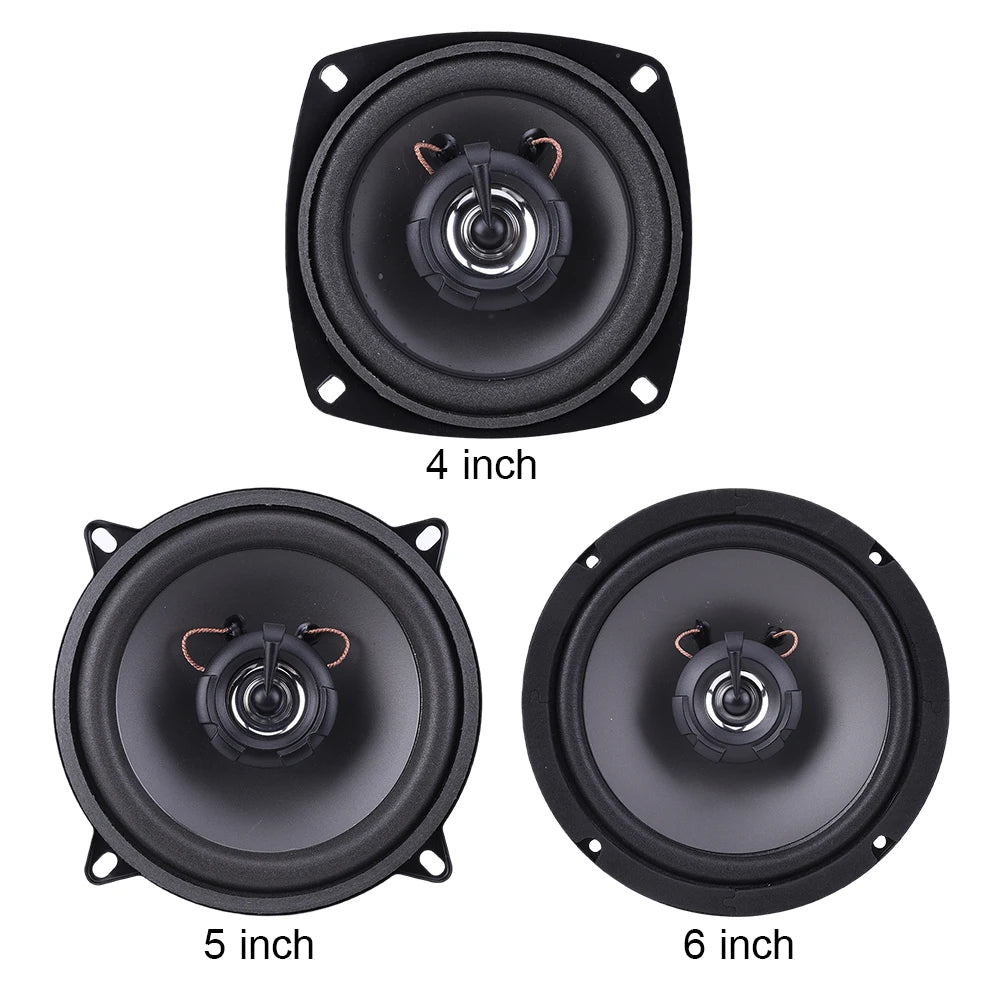 4/5/6 Inch Car Speakers 2 Way Car Coaxial Auto Music Stereo Full Range Frequency Hifi Speaker 300W 400W 500W Automotive Speakers