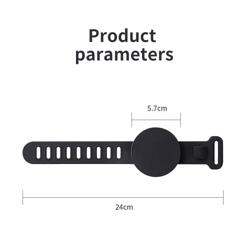 Two-sided Magnet Wrist Band Holder Wristband Hands Free Magnetic Phone Stand Holder Mount For Magsafe iPhone Accessories Sports