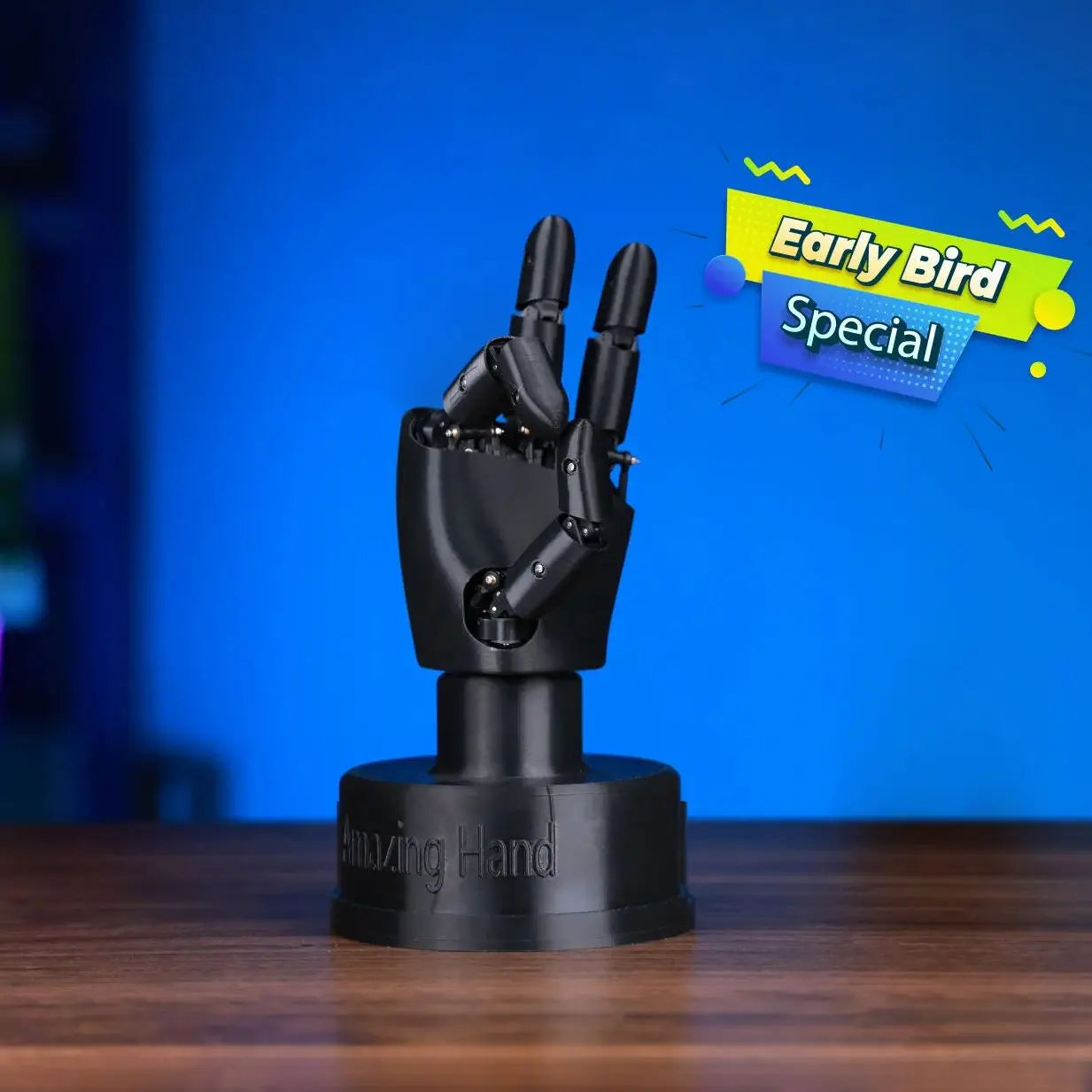 8-DoF Dexterous Hand Amazing Hand Robotic Hand Developer Kit 3D-printed Open-source Humanoid Hand