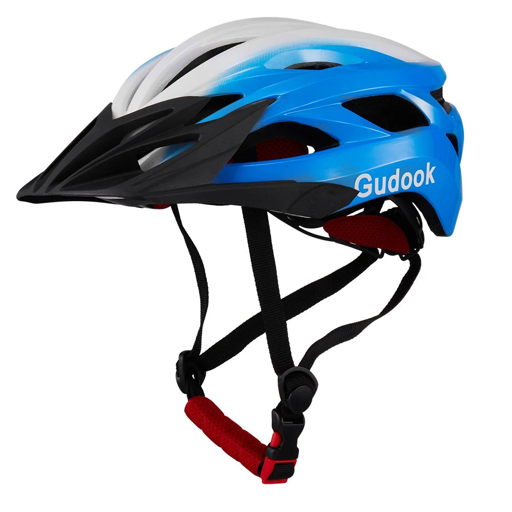 Bike Helmet, Bicycle Helmet for Adult Men & Women Mountain Road Cycling Helmets with Dial Fit Adjustment Detachable Visor