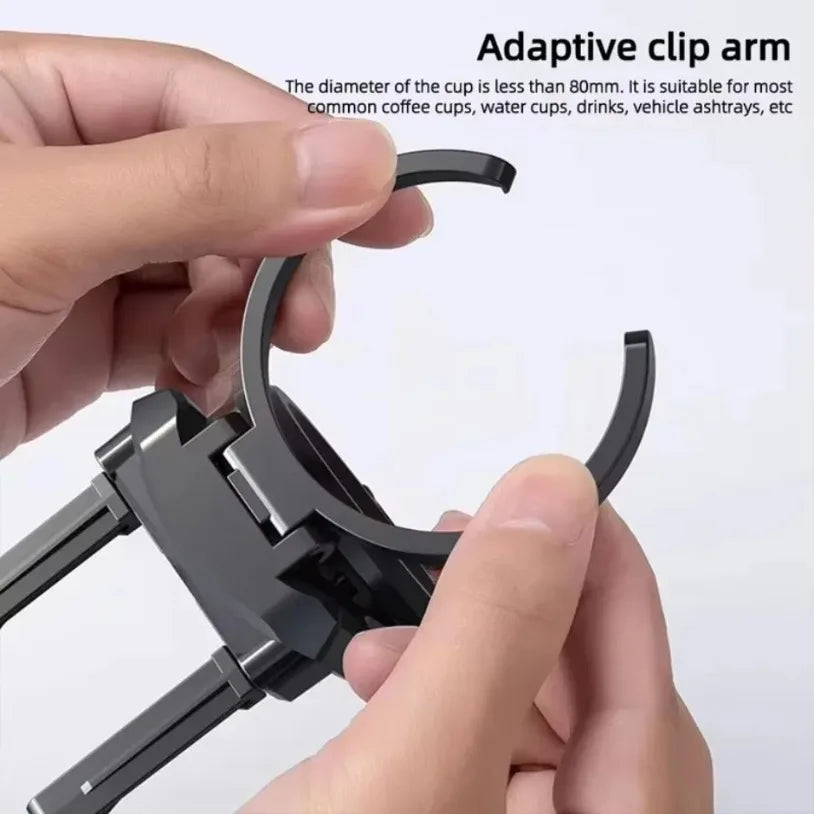 Portable Car Cup Holder Car Outlet Vent Drink Cup Stand Anti-slip and Stable 360° Rotate Removable Clip Car Interior Accessories