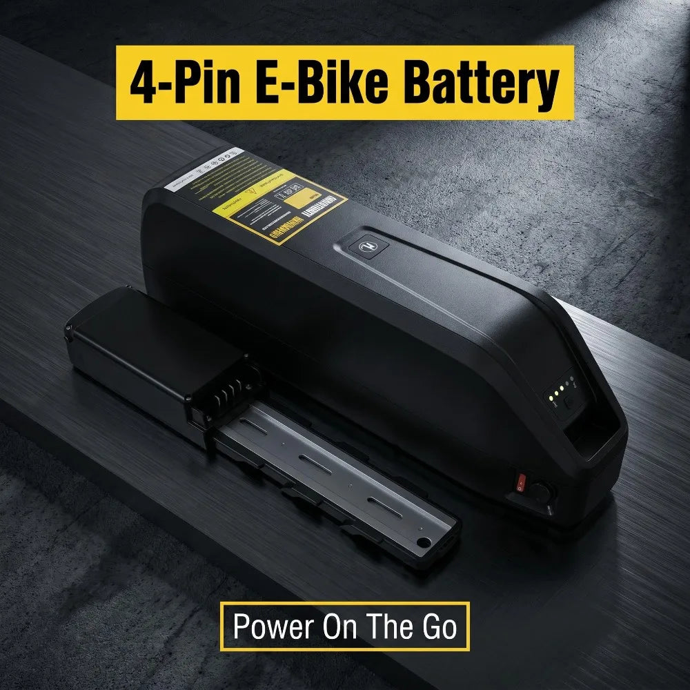Upgrade 36V 48V Lithium Battery for Duotts C29 S26 BK29 Hitway Mukkpet E-Bike,  Connector 500W-750W Power for Electric Bicycle