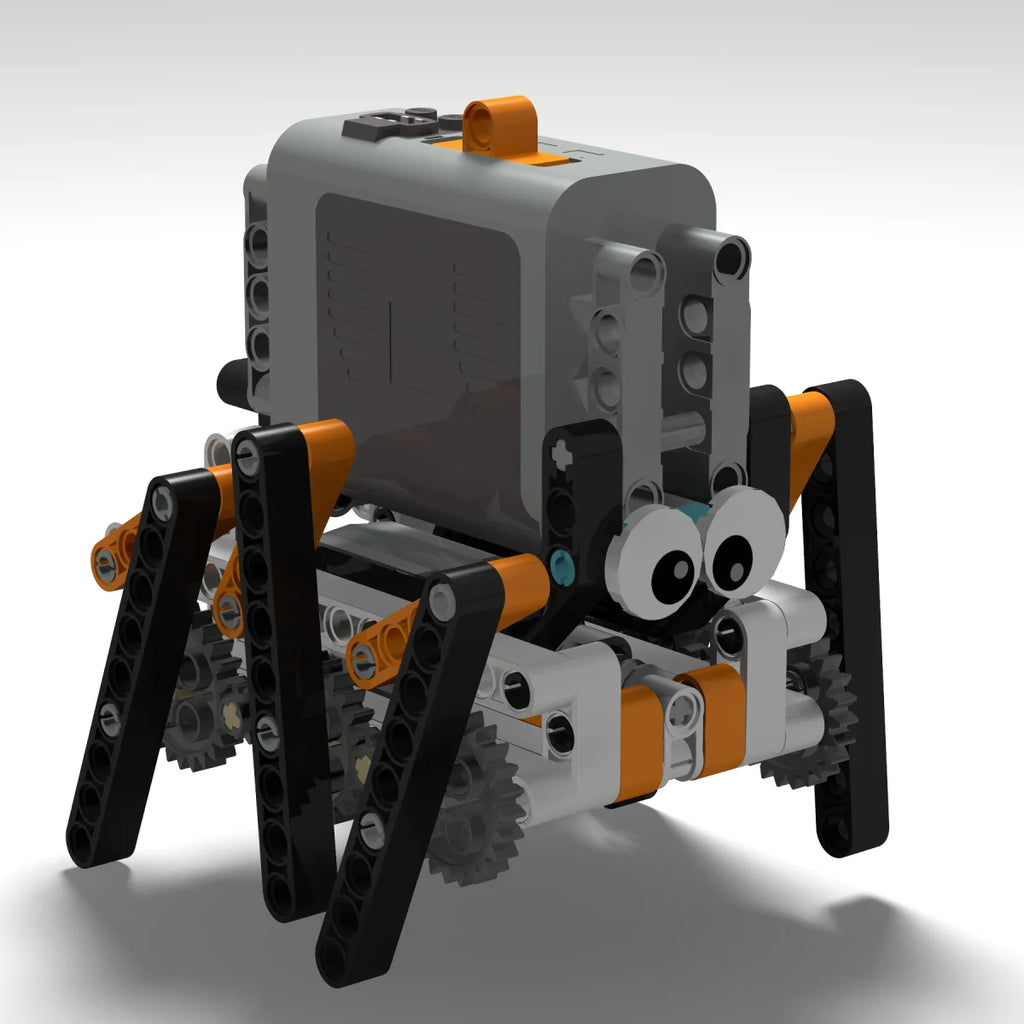 Technical Electric MOC Building Blocks Walking Robot RC Omnidirectional Robot Model DIY  bricks blocks Kids Fun Toy