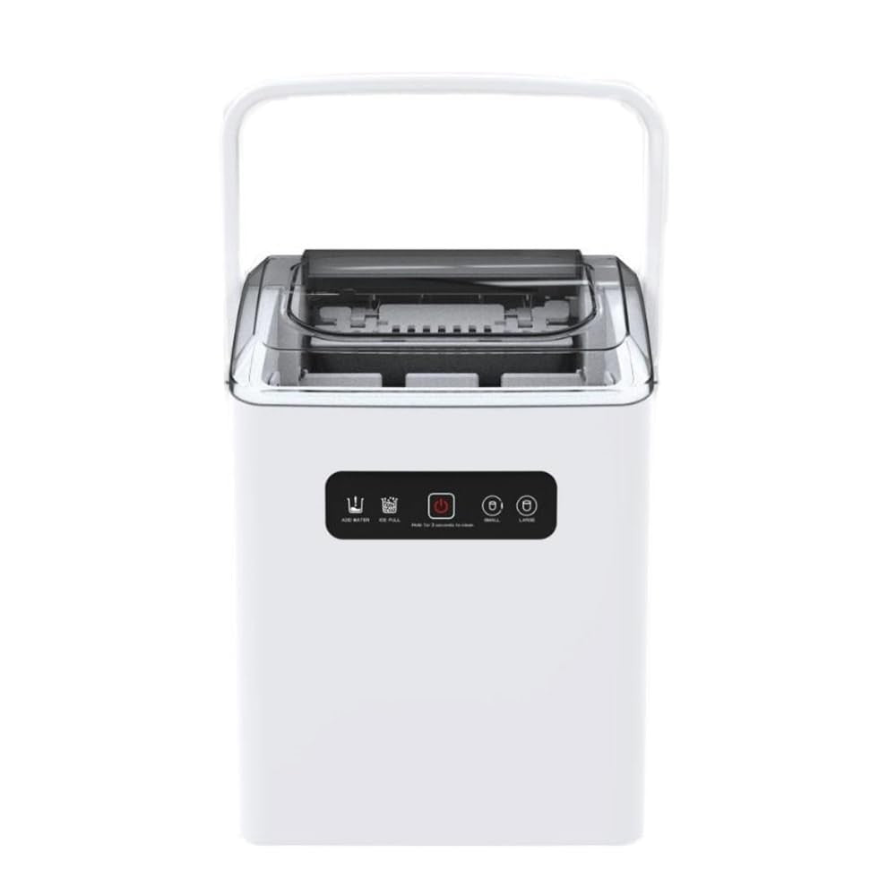 Portable Compact Ice Maker for Home - Mini Freezer with Fast Ice Production