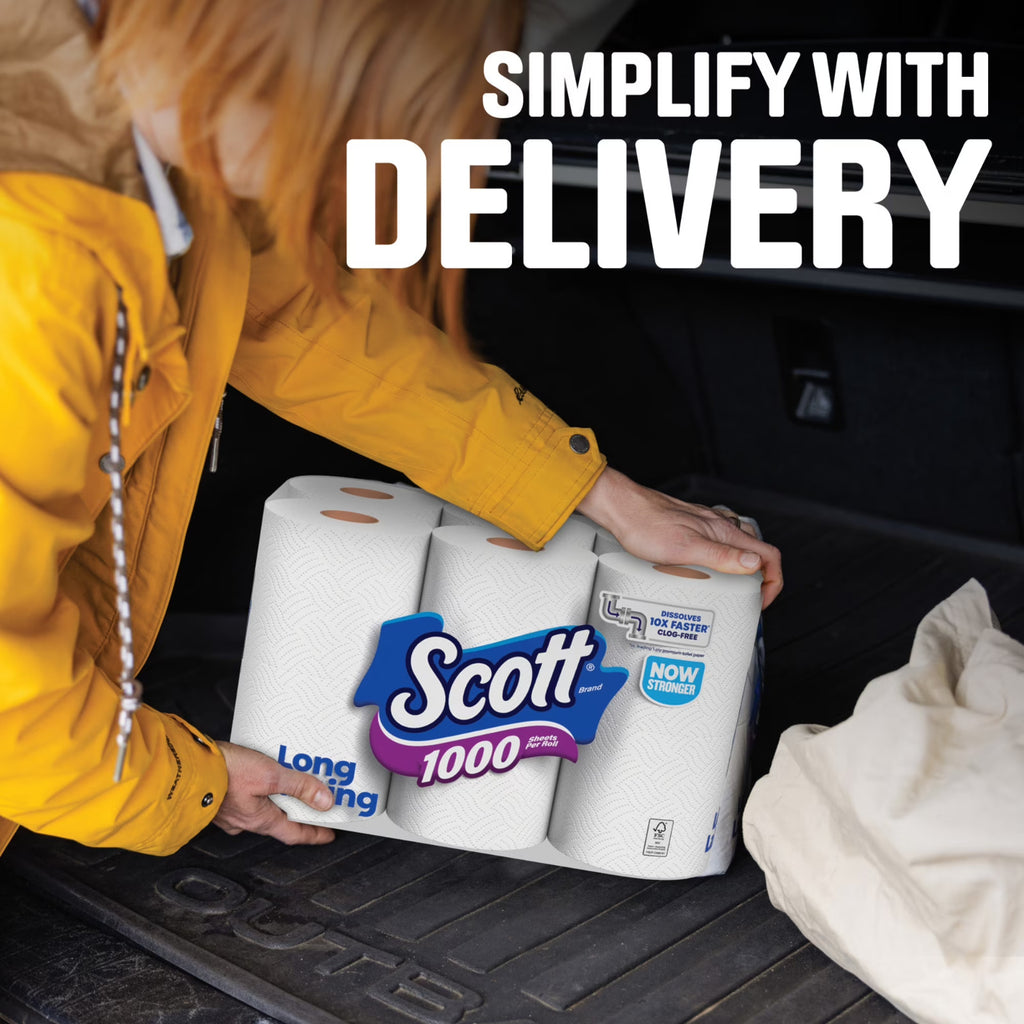 SALE! Scott 1000 Toilet Paper, 36 Rolls, 1000 Sheets Per Roll, Free Ship US