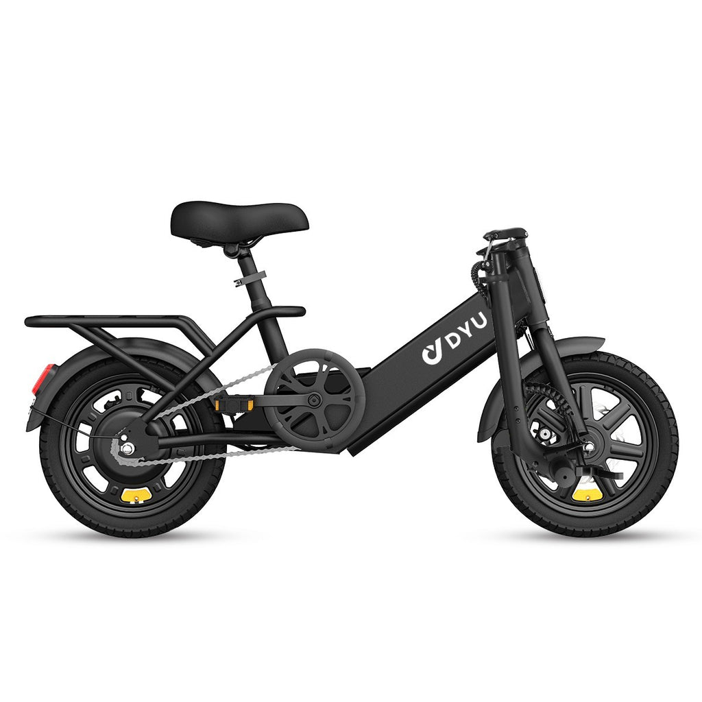 DYU 14" Folding Electric Bike for Adults Teens, 350W 36V/7.8AH, Commuter City🔥